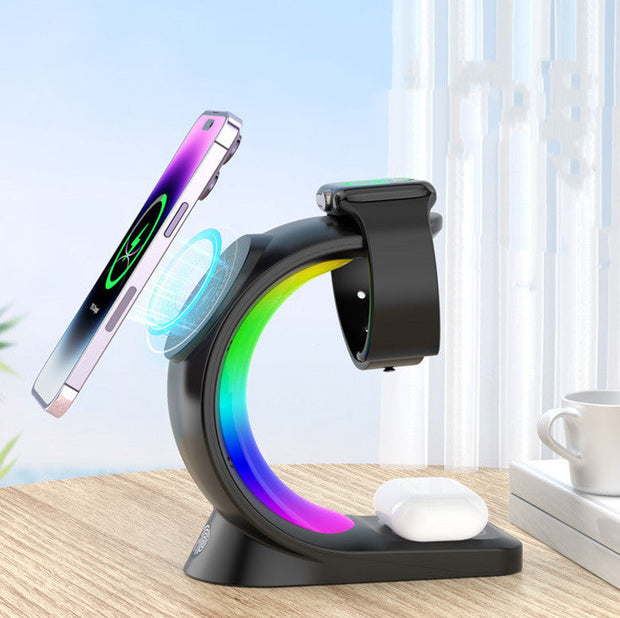 4 In 1 Magnetic Wireless Charger By Floer